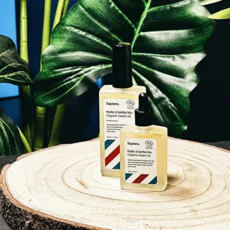 Huile à Barbe Bio Huile de Ricin - SAPIENS