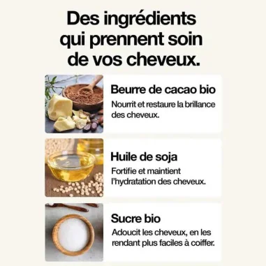 Cire Coiffante Mate Naturelle - Fixation Forte - SAPIENS