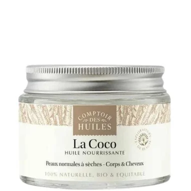 Huile de Coco Nourrissante Bio - Corps & Cheveux - COMPTOIR des Huiles