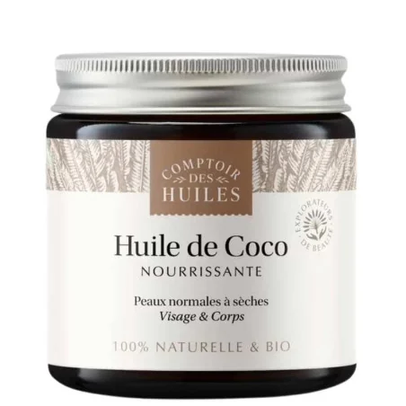 Huile de Coco Nourrissante Bio - Corps & Cheveux - COMPTOIR des Huiles
