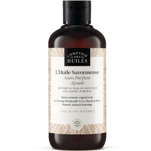 Huile de Douche Bio Sans Parfum - COMPTOIR des HUILES