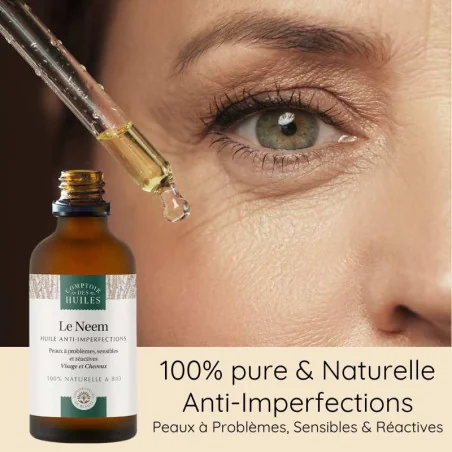 Huile de Neem Bio - Anti-Imperfections - COMPTOIR des HUILES