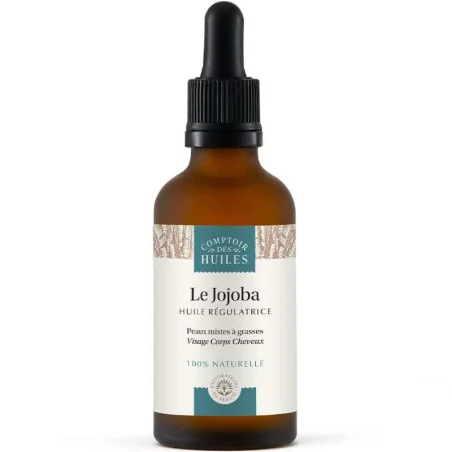 Huile de Jojoba Visage Peaux Bio - COMPTOIR des HUILES