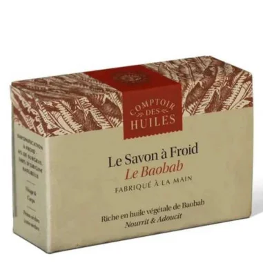 Savon Le Baobab Saponifié à Froid Bio - COMPTOIR des HUILES