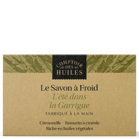 Savon Purifiant Été dans La Garrigue - COMPTOIR des HUILES