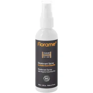 Déodorant Spray Bio Homme FLORAME - Sans Sels d'Aluminium