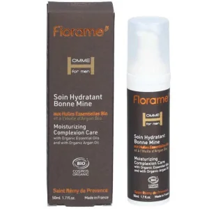 Crème Bonne Mine Homme Hydratante Bio - FLORAME