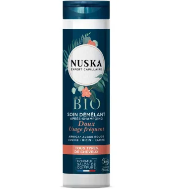Démêlant Après-Shampoing Doux Usage Fréquent Bio - NUSKA