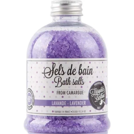 Sels de Bain Lavande - Sels Naturels de Camargue - THÉOPHILE BERTHON