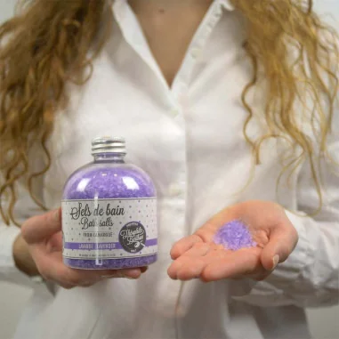 Sels de Bain Lavande - Sels Naturels de Camargue - THÉOPHILE BERTHON