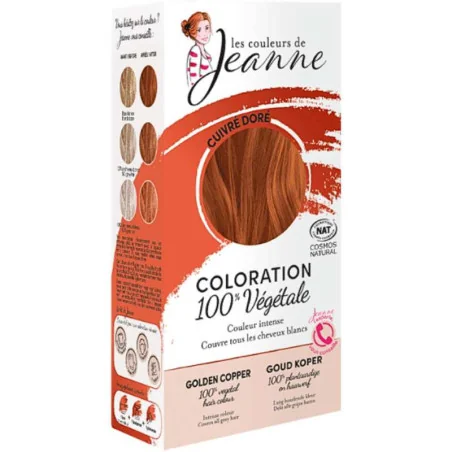 Coloration Végétale Bio - Cuivré & Acajou - Les COULEURS de Jeanne