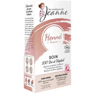 Henné Neutre Bio 100% Végétal - Les Couleurs de Jeanne