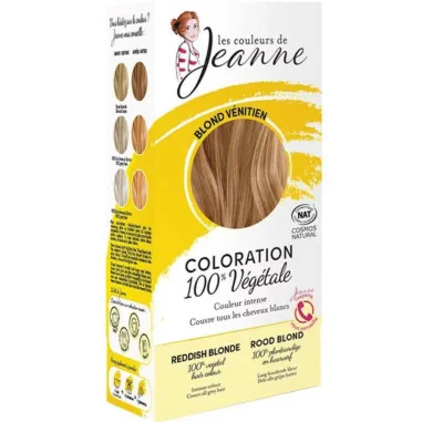 Coloration Végétale Bio & Naturelle Blond - Les COULEURS de Jeanne
