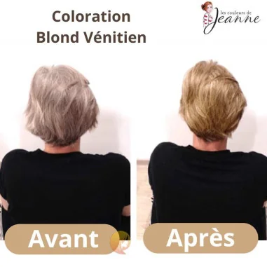 Coloration Végétale Bio & Naturelle Blond - Les COULEURS de Jeanne