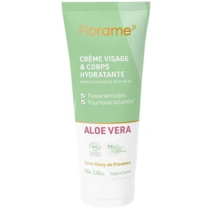 Crème Hydratante Aloé Vera Bio Visage & Corps - FLORAME