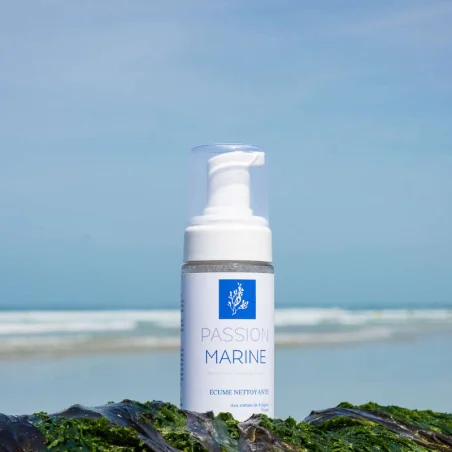 Mousse Ecume Nettoyante Visage Algues Marines Bio - PASSION MARINE