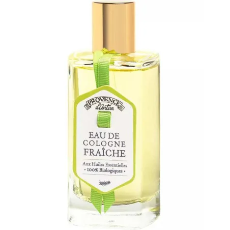 Eau de Cologne Fraîche aux Huiles Essentielles Bio - PROVENCE d'Antan