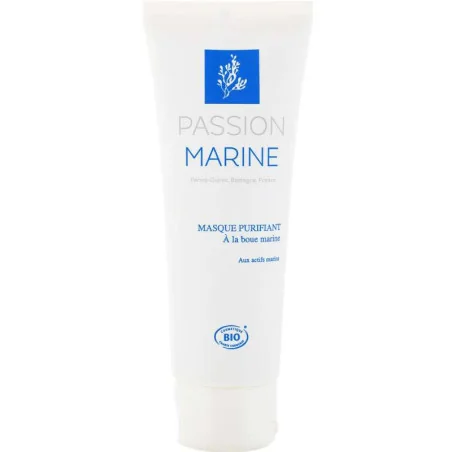 Masque à la Boue Purifiant Visage - Boue Marine Bio - PASSION MARINE