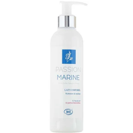 Lait Corps Hydratant Bio Eau de Mer & Bois de Rose PASSION MARINE