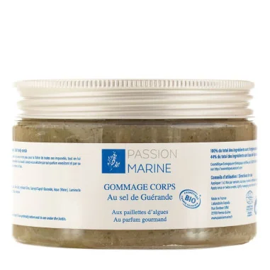 Gommage Corps sel de Guérande Bio - PASSION MARINE