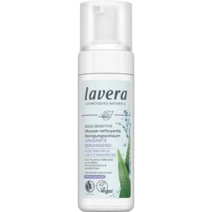 Mousse Nettoyante Peau Sensible Bio - LAVERA Basis Sensitiv