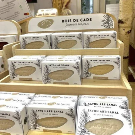 Savon Lait de Brebis Thé Vert - SAVONNERIE du Larzac