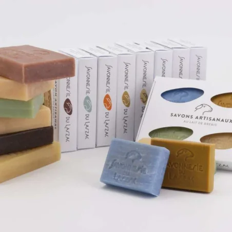 Savon Lait de Brebis Thym du Larzac - SAVONNERIE du Larzac