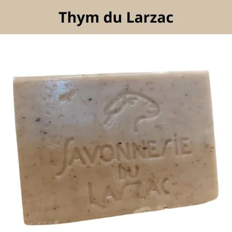 Savon Lait de Brebis Thym du Larzac - SAVONNERIE du Larzac