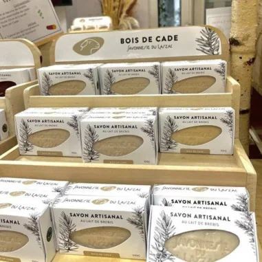 Savon Lait de Brebis Verveine - SAVONNERIE du Larzac