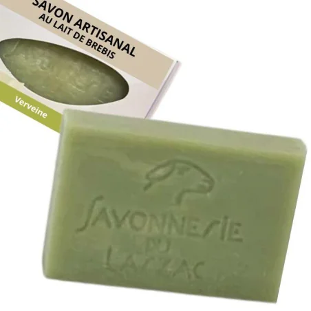 Savon Lait de Brebis Verveine - SAVONNERIE du Larzac