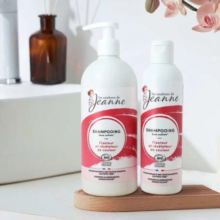 Shampoing Après Coloration Révélateur d'Éclat Bio - COULEURS de Jeanne