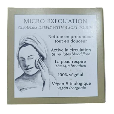 Eponge Konjac Visage Charbon Noir Bambou Bio | KARAWAN Authentic