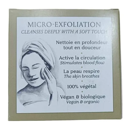 Eponge Konjac Visage Charbon Noir Bambou Bio | KARAWAN Authentic