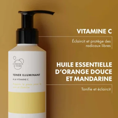 Toner Vitamine C Illuminant - CLÉMENCE & VIVIEN