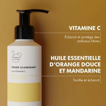 Toner Vitamine C Illuminant - CLÉMENCE & VIVIEN