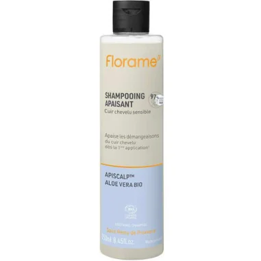Shampoing Apaisant Cuir Chevelu Sensible Bio - FLORAME