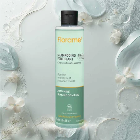 Shampoing Fortifiant Bio Cheveux Fins & Cassants - FLORAME