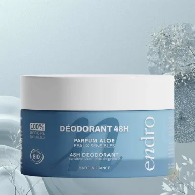 Déodorant Peaux Sensibles Bio - ENDRO Cosmétiques