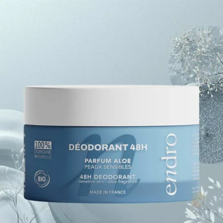 Déodorant Peaux Sensibles Bio - ENDRO Cosmétiques