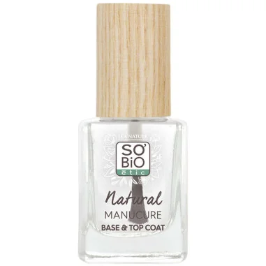 Base Vernis à Ongles & Top Coat Naturel Transparent - SO'BIO étic