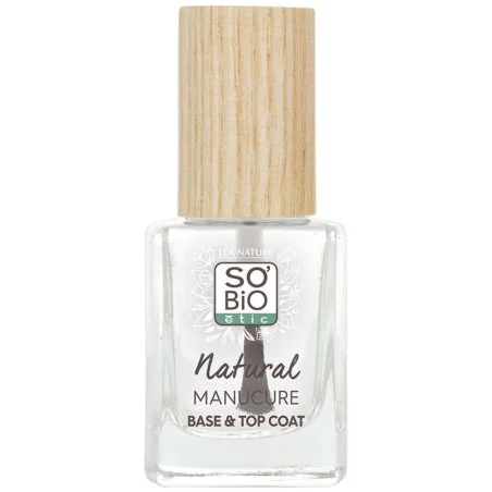 Base Vernis à Ongles & Top Coat Naturel Transparent - SO'BIO étic