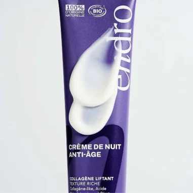 Crème Lifting Visage Nuit au Collagène Végétal - ENDRO Cosmétiques