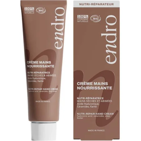 Crème Mains Nourrissante Nutri-Réparatrice - ENDRO Cosmétiques