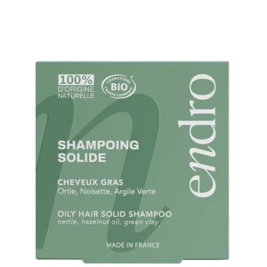 Shampoing Solide Bio ENDRO - Cheveux Gras