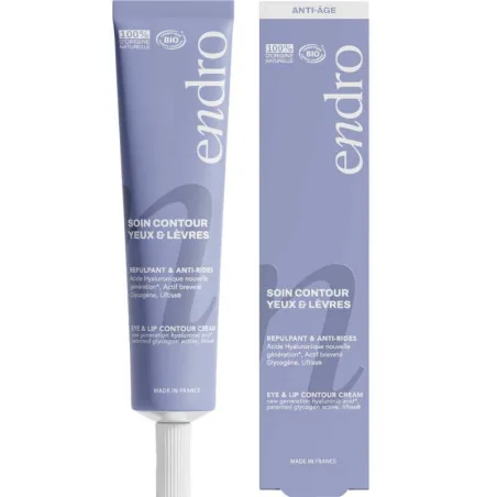 Soin Contour Yeux et Lèvres Bio Anti-Rides - ENDRO