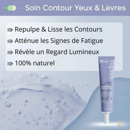 Soin Contour Yeux et Lèvres Bio Anti-Rides - ENDRO