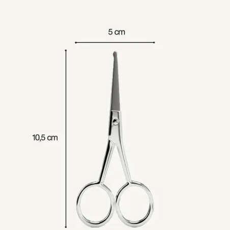 Ciseaux Barbe & Moustaches en Acier Inoxydable - SAPIENS