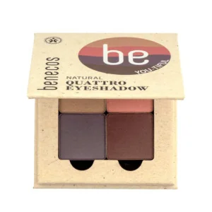 Palette Fards à Paupières Bio - BENECOS - 4 Couleurs