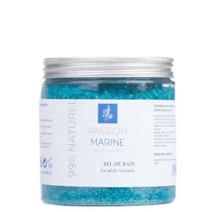 Sel de Bain Bleu au Sel de Guérande - PASSION MARINE