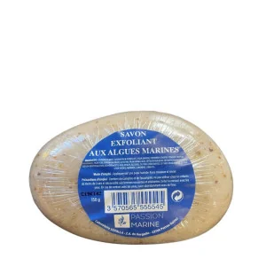 Savon Exfoliant Algues Marines - PASSION MARINE - Galet